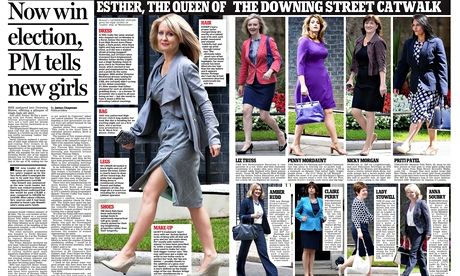 The Daily Mail's 'Downing Street catwalk'